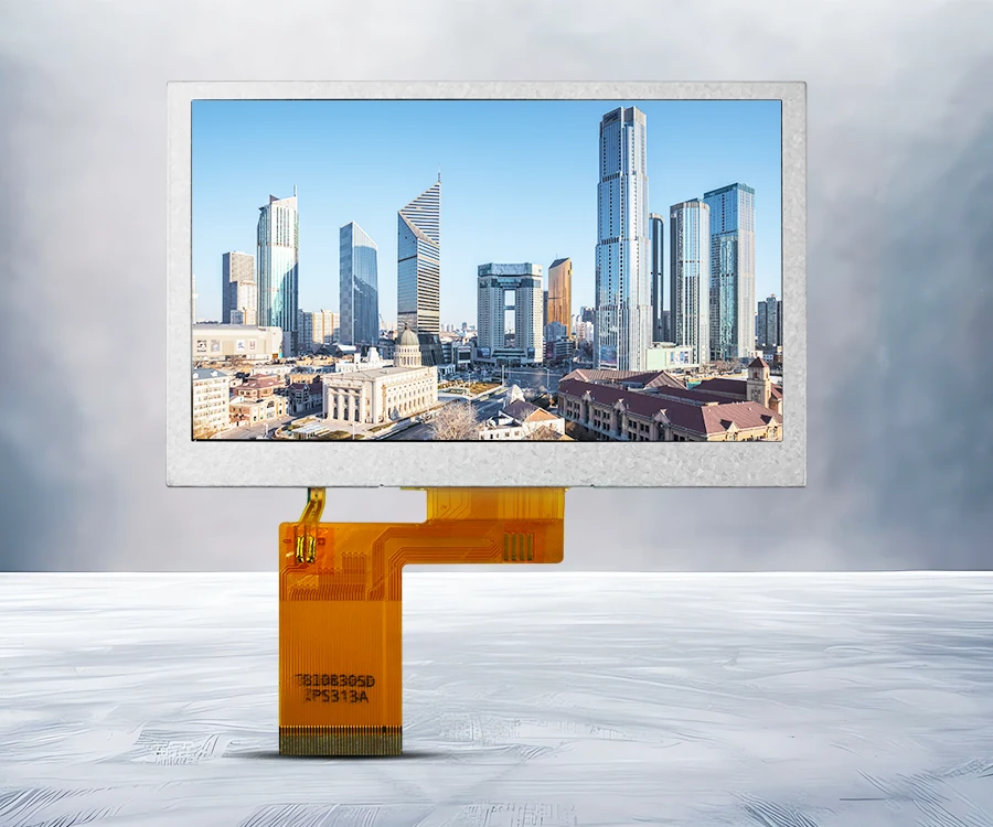 Paparan LCD TFT persegi