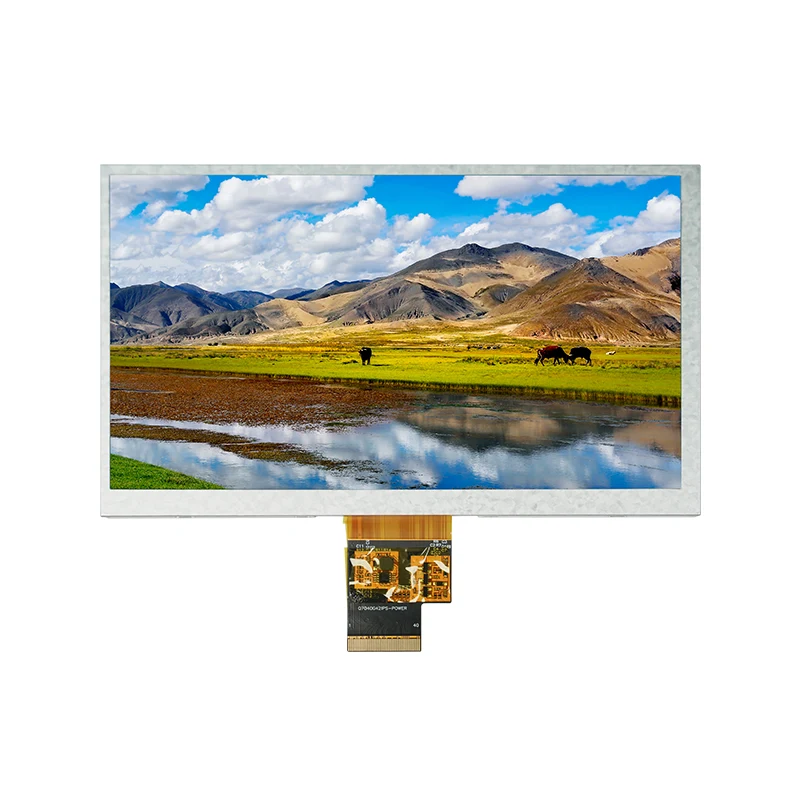 7 'modul paparan lcd tft persegi anti-silau